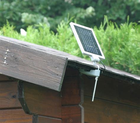 Installer un éclairage solaire .